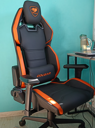 Кресло геймерское Cougar Hotrod Black/Orange