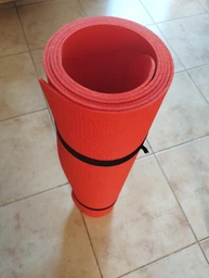 Килимок для йоги та фітнесу EVA (йога мат, каремат спортивний) OSPORT Yoga Pro 3мм (OF-0088) Жовтий фото від покупців 3