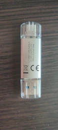 Флеш память USB MediaRange Combo Flash Drive 32GB USB 3.2 Gen1 + Type-C Silver (MR936) фото от покупателей 4