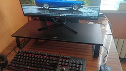 Настольная подставка для монитора OfficePro Black (MR444) фото от покупателей 8