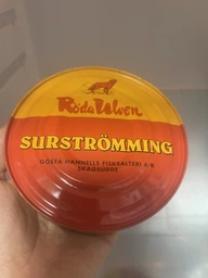 Сюрстремминг Surstromming Röda Ulven 400г банка (ферментированная сельдь Surströmming сюрстреминг) (22199) фото от покупателей 18