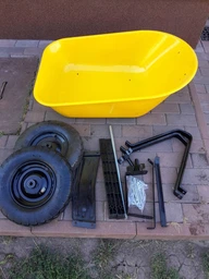 Тачка будівельна 2-колісна Wheelbarrow Strong WB7808 (88743) фото від покупців 3