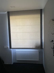 Римська система Light I&H Рогожка Дімаут молочна з бічними кантами 110*170 см фото від покупців 1