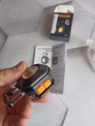 Акумуляторний LED ліхтарик з Type-C карабін, викрутки, магніт, Червоне світло, запальничка фото від покупців 6