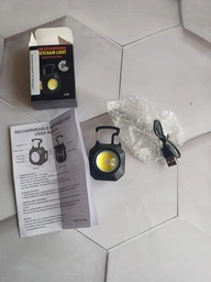 Акумуляторний LED ліхтарик з Type-C карабін, викрутки, магніт, Червоне світло, запальничка фото від покупців 5