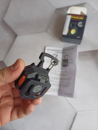 Акумуляторний LED ліхтарик з Type-C карабін, викрутки, магніт, Червоне світло, запальничка фото від покупців 4