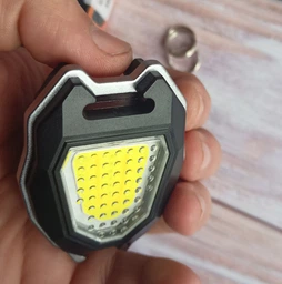 Портативний Акумуляторний LED ліхтарик брелок мультитул W5144 7 режимів прикурювач шнур магніт свисток з червоним світлом для кемпінгу та риболовлі фото від покупців 1
