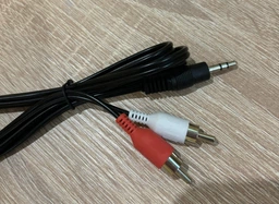 AV кабель Jack 3.5 to 3RCA 1.5 метра для передачи видео и аудио сигнала Кабель RCA тюльпан для телевизора
