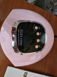 Лампа для маникюра Nail Lamp SUN X Plus 120W для покрытия ногтей гель лаком, гелем UV/LED White фото от покупателей 17