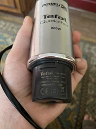 Оригинал редуктор блендера Tefal Quickchef HB655, HB653838, HB65KD38, HB65LD38 под чашу 500мл черный фото от покупателей 2