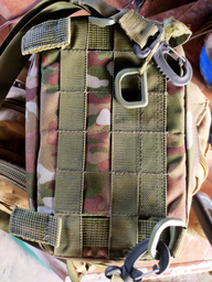 Подсумок-чохол тактический для планшета 8,5 дюймів Multicam OXFORD 600D MOLLE