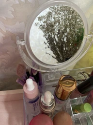 Органайзер для косметики Cosmetic Storage Box Прозорий (SH778617) фото від покупців 3