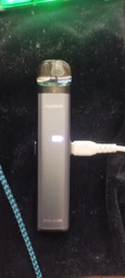 Многоразовая электронная сигарета вейп Pod система Joyetech Evio M Pro 1100 mAh Black + 2 картриджа 2.8 мл + кабель type-c ACG в комплекте к под системы под перезаправляемая курилка электронка подик для заправки жидкости до 30 Вт фото от покупателей 4