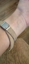 Ремешок ArmorStandart Braided Solo Loop для Xiaomi Mi Band 7/6/5/4 Pink Sand (ARM69906)