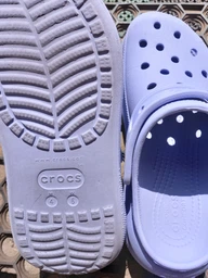 Женские кроксы Crocs Classic Crush Clog Dark Cherry M7W9-40-25.5 см 207521 фото от покупателей 6