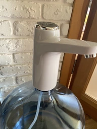 Электрическая помпа для воды Aqua Pump Elite 18.9 белая 1000 mah аккумулятор фото от покупателей 10