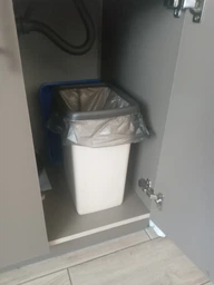 Відро для сміття MBM HOME BIN-02 12L BEIGE пластикове бежеве фото від покупців 4