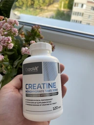 Креатин моногідрат OstroVit Creatine Monohydrate Tabs 3000 300 таблеток фото від покупців 2