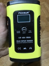 Зарядное устройство для автомобильного аккумулятора Foxsur 12V 5A, 4-100 А-ч "updated version 7.0" фото от покупателей 8