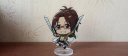 Акриловая коллекционная фигурка Чиби Chibi Атака титанов Ханджи Зое 10 см