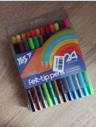 Фломастеры Yes Erudite, 18 цветов (650460)