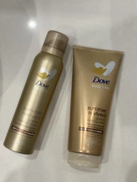 Лосьон-автозагар для тела Dove Summer Revived От светлого до среднего 200 мл (8720181260490/8720181876462) фото от покупателей 1