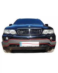 Губа на передний бампер Lasscar для Bmw X5 E53 1999-2006 БМВ х5 е53