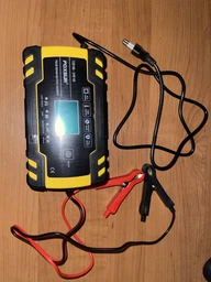 Зарядное устройство для автомобильного аккумулятора Foxsur 12V-24V 8A (подходит на свинцово-кислотные и гелиевые АКБ) Синий FBC122408D фото от покупателей 4