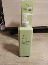 М'який безсульфатний шампунь All Masil 5 Probiotics Apple Vinegar Shampoo з пробіотиками і яблучним оцтом 300 мл