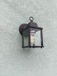 Фасадний світильник LEDVANCE ENDURA Down Lantern Square E27 IP43 (4058075206625)