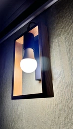 Светильник настенный Vesta Light Wooden Frame 64231 Натуральный фото от покупателей 3