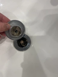 Донный клапан для умывальника ALCA PLAST CLICK-CLAK 5/4" с большой заглушкой (8595580500344)