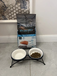 Беззерновий корм для стерилізованих котів з лососем BRAVERY Salmon Adult Cat Sterilized 600 г фото від покупців 1