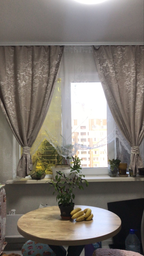 Комплект коротких штор VR-Textil Льон мармур Pavliani № 1178ш 130х170 см 2 шт Світло-бежевий (35-0065) фото від покупців 1