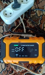 Автомобильное импульсное зарядное устройство Foxsur 12V 6A FBC1206D, автоматическое зарядное для аккумулятора фото от покупателей 6