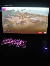 Клавіатура бездротова GamePro MK130G Pro Outemu Red Switch Hot-Swap 60% RGB USB/Wireless/Bluetooth