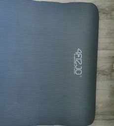 Килимок (мат) спортивний 4FIZJO NBR 180 x 60 x 1 см для йоги та фітнесу Black (P-5907222931462) фото від покупців 7