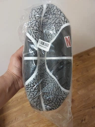 М'яч баскетбольний Nike JORDAN PLAYGROUND 2.0 8P DEFLATED WOLF GREY/BLACK/WHITE/VARSITY RED size 7