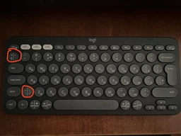 Клавиатура беспроводная Logitech Pebble Keys 2 K380s Bluetooth UA Tonal Graphite (920-011851) фото от покупателей 7