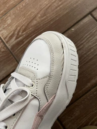 Женские кеды низкие Puma Karmen II Idol 39746104 38.5 (5.5UK) 24.5 см Puma White-Mauve Mist-Feather Gray (4067979737739) фото от покупателей 7