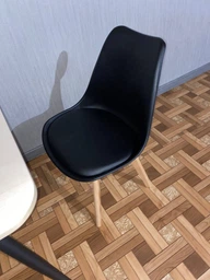 Стул для кухни и гостиной Doros Бин 49х43х84 Черный (84110002) фото от покупателей 4