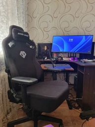 Ігрове крісло Anda Seat Kaiser 3 L Fabric Dark Gray (AD12YDC-L-01-GB-CF) фото від покупців 1