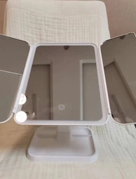 Дзеркало для макіяжу AIMED Makeup Mirror 360 LED White фото від покупців 2