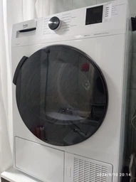 Сушильна машина Beko, тепловий насос, 7кг, A++, 51см, дисплей, білий (DF7412PB) фото от покупателей 1