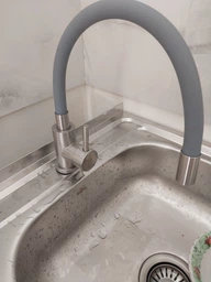 Смеситель для кухни с гибким изливом Lidz Aria 04R-BFS