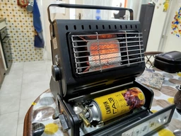 Газовая печь 2в1 1300W туристическая с функцией обогрева и приготовления пищи фото от покупателей 7