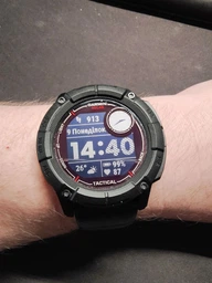Смарт-годинник Garmin Instinct 2X, Solar, Tactical Edition, Coyote Tan, GPS (010-02805-02)[88810] фото від покупців 6
