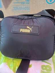 Спортивна сумка крос-боді через плече жіноча тканинна Puma Core Pop X-Body Bag 09064601 Чорна (4067981501847) фото від покупців 2