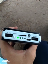 Портативна зарядка 20000 mah Power Bank Metal Led Solar Black (519PWRBANK) CLS55 фото від покупців 3