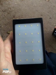 Портативна зарядка 20000 mah Power Bank Metal Led Solar Black (519PWRBANK) CLS55 фото від покупців 2